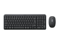 Logitech MK250 Combo teclado Ratón incluido Universal RF Wireless + Bluetooth QWERTY Español Grafito