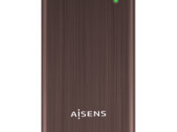 AISENS Caja Externa 2.5' ASE-2525BWN 9.5 mm SATA A USB 3.0/USB 3.1 Gen1, Marron