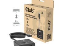 CLUB3D USB-C® Bi-Directional Video + Data + PD Switch