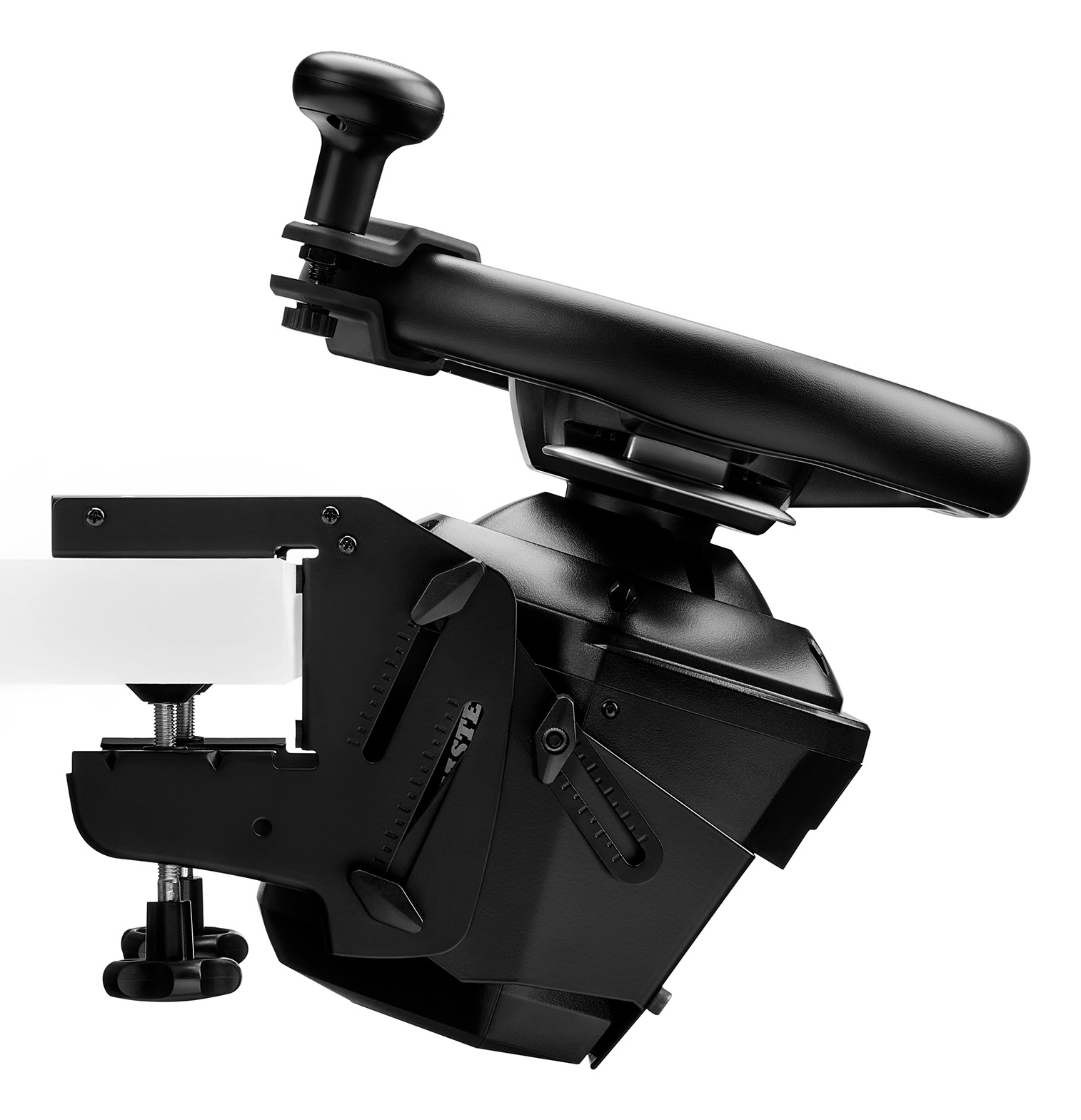 Thrustmaster SimTask Steering Kit, Soporte Para Volante De Carreras Y Pomo Giratorio Para Simulaciones De Conducción De Vehículos Pesados, Compatible Con Volantes De Carreras T128 Y T248 - Imagen 3