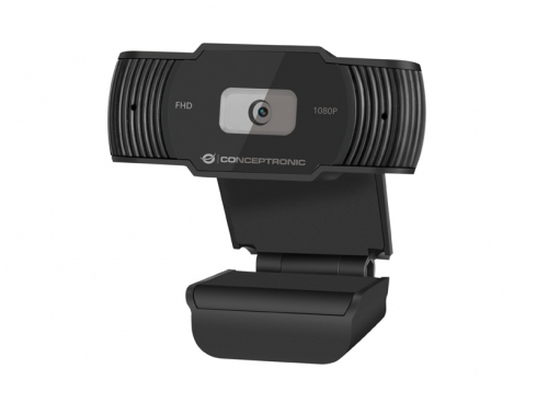 Conceptronic AMDIS04B cámara web 1920 x 1080 Pixeles USB 2.0 Negro