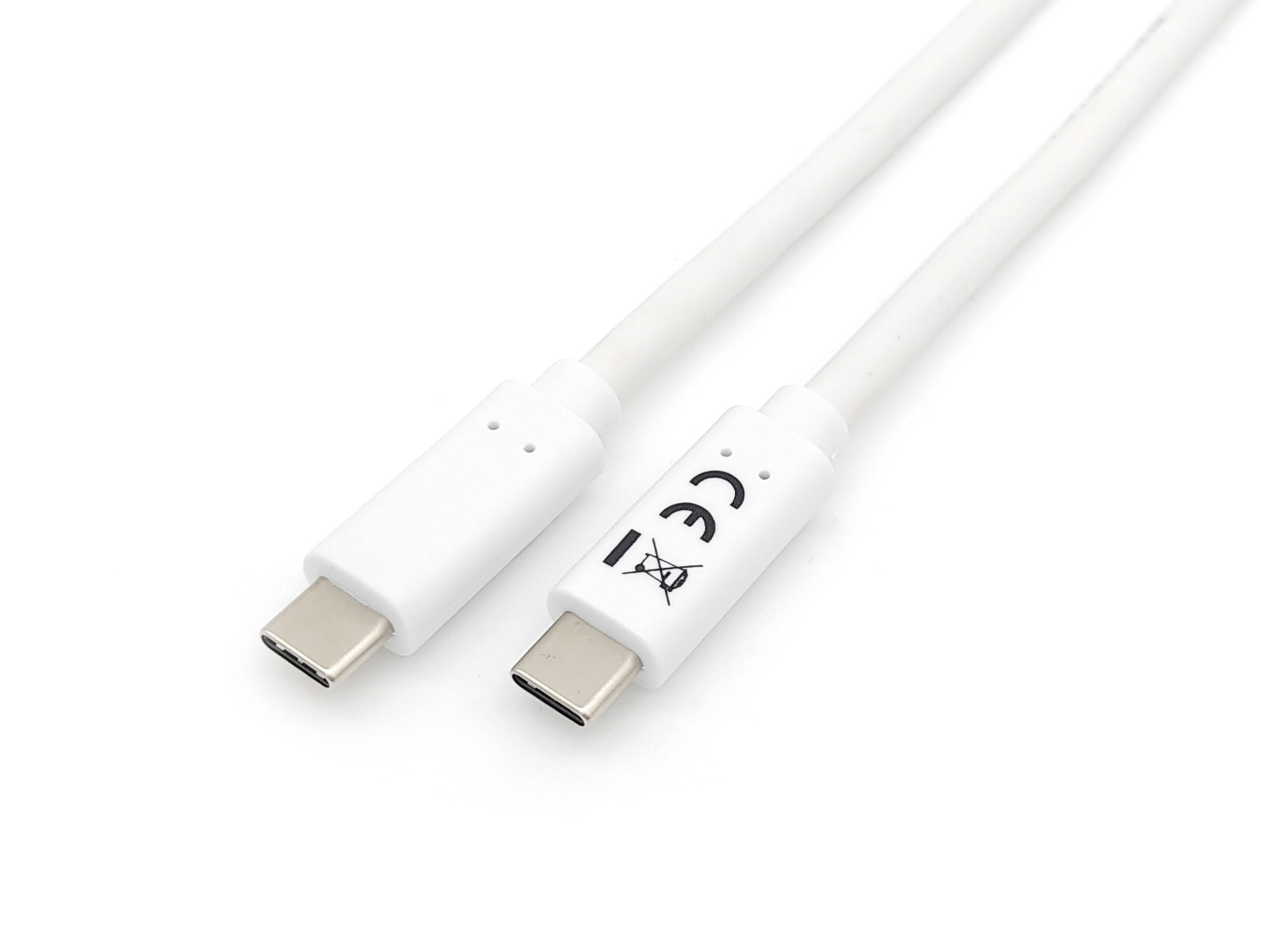 Equip 128362 Cable USB 3.2 Gen 1 C a C , M/M , 2,0m, PD 60W, 5Gbps, Blanco