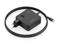 AISENS Cargador 65W PD3.0 1xUSB-C 1.5m, Negro