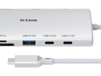 D-Link DUP-A01 hub de interfaz USB 3.2 Gen 1 (3.1 Gen 1) Type-C 10000 Mbit/s Blanco