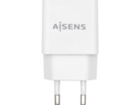 AISENS Cargador USB 10W Alta Eficiencia, 5V/2A, Blanco