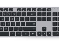 ASUS W5000 Wireless Keyboard and Mouse Set teclado Ratón incluido Oficina RF inalámbrico QWERTY Español Negro, Gris